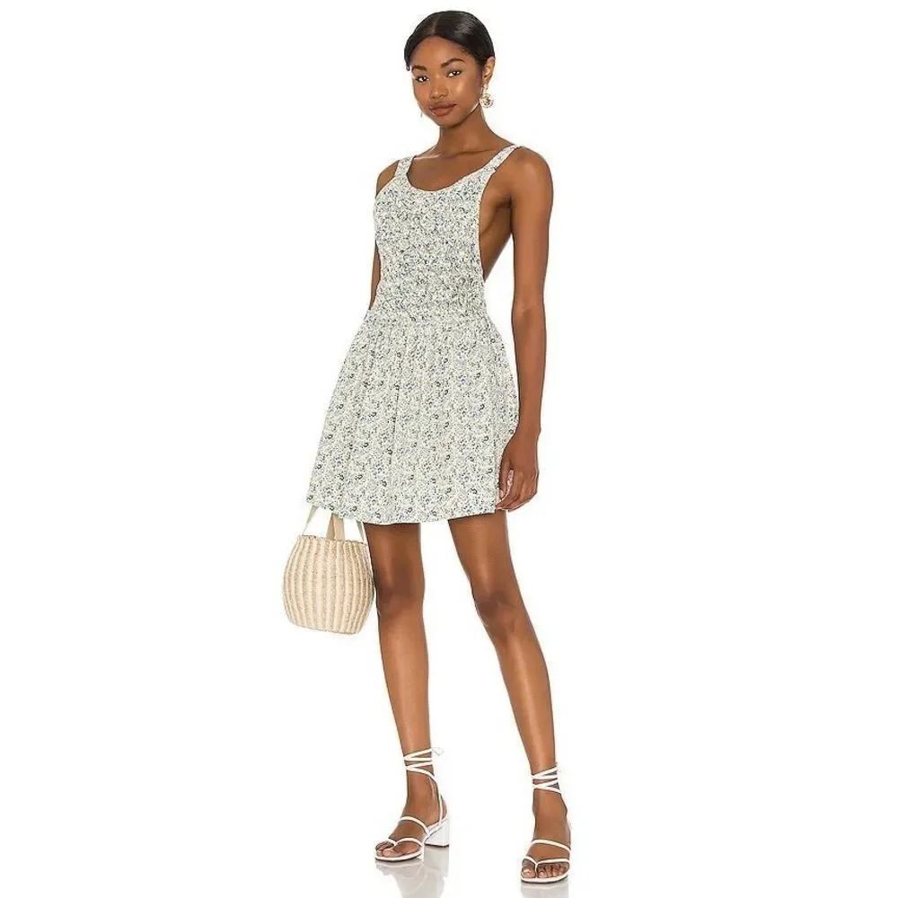 Free people nwt mini smocked petunia dress
